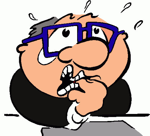 Worried Person Clipart