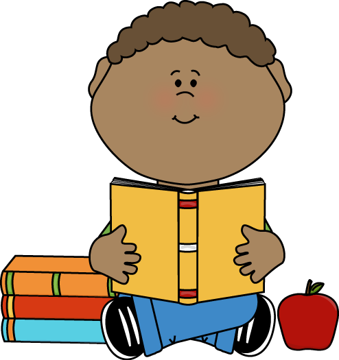 free clipart boy reading book - photo #8