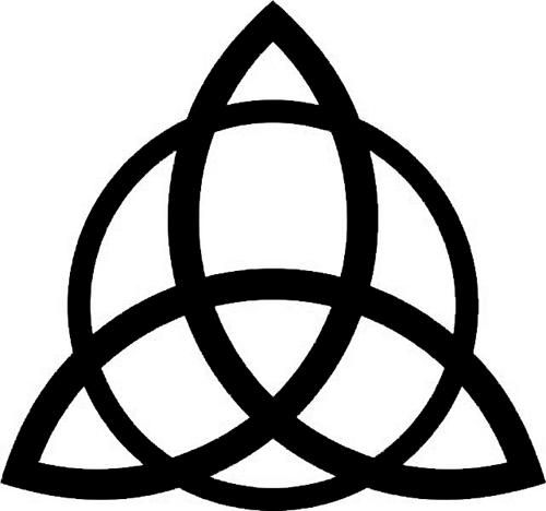 TRIQUETRA | Pagan symbol for protection | Symbols | Pinterest