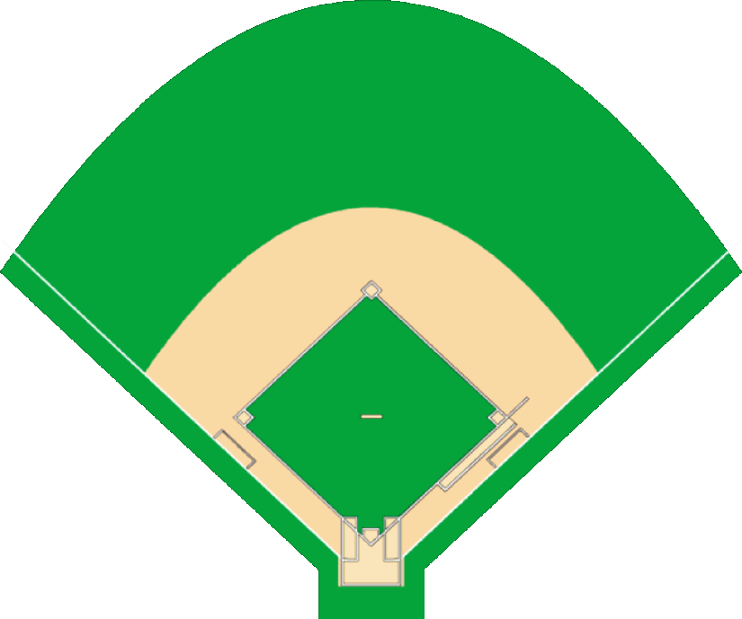Cartoon Baseball Field