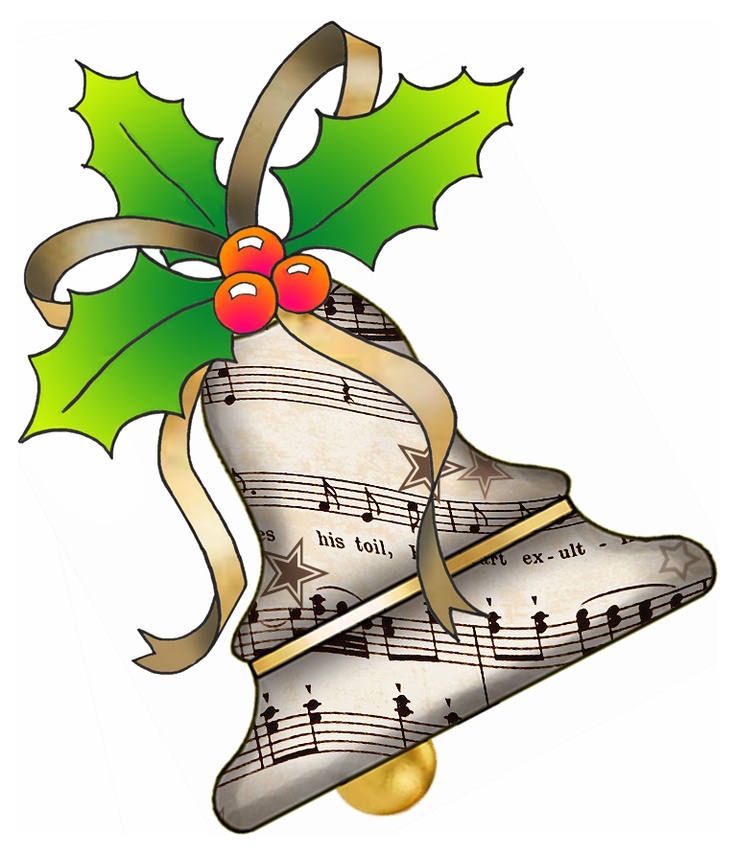 Christmas Music Notes Border Clip Art - Free ...