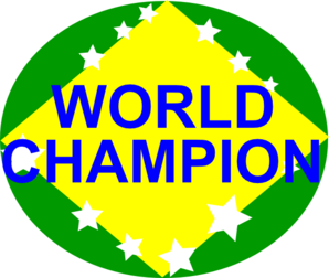 Brazil World Champion clip art - vector clip art online, royalty ...