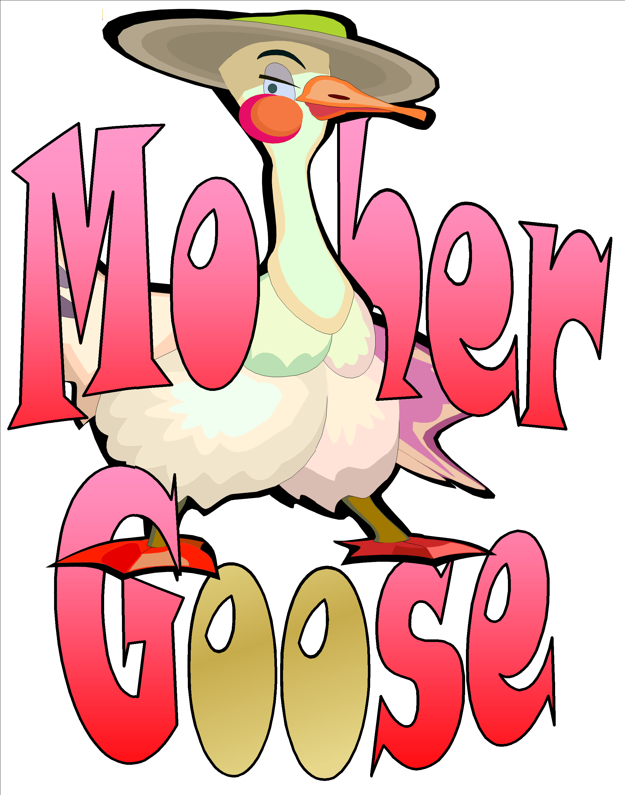 clip art of mother goose - photo #19