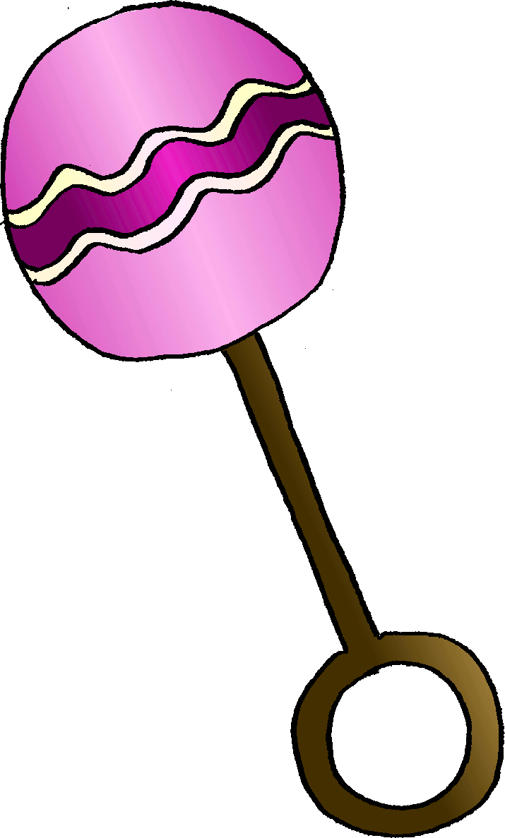 Clipart baby rattle