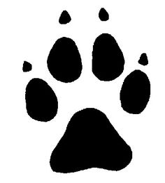 Clip art, Cat paw print and Paw tattoos