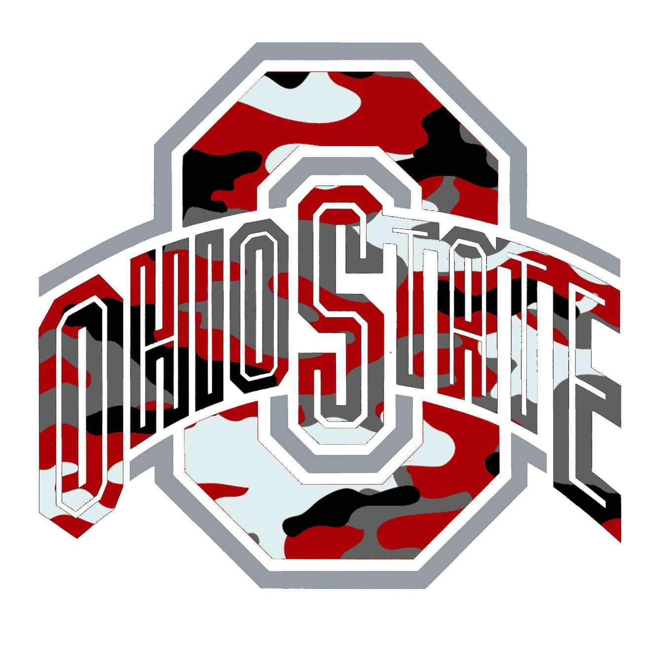 Ohio state football clipart free