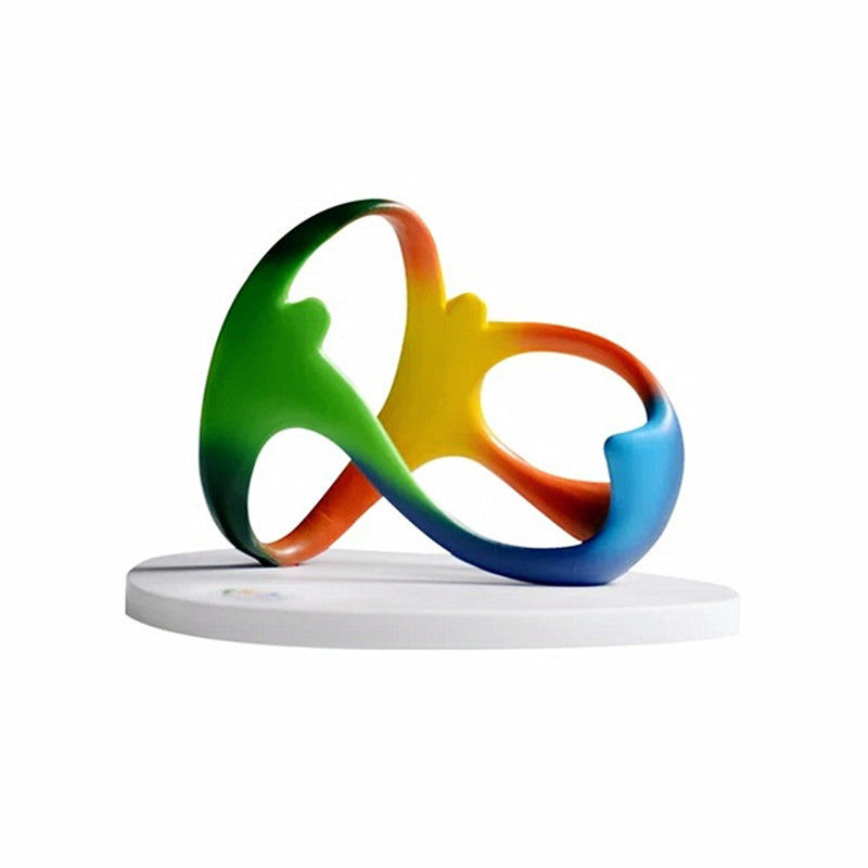 Hot 2016 Rio Olympic 3D Official Logo PVC Table Display Decoration ...