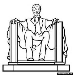 lincoln monument clip art Gallery