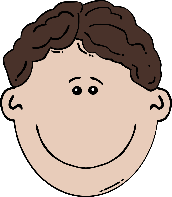 Boy Face Cartoon, vector files - 365PSD.com