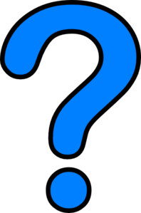 454 views Blue question mark clipart