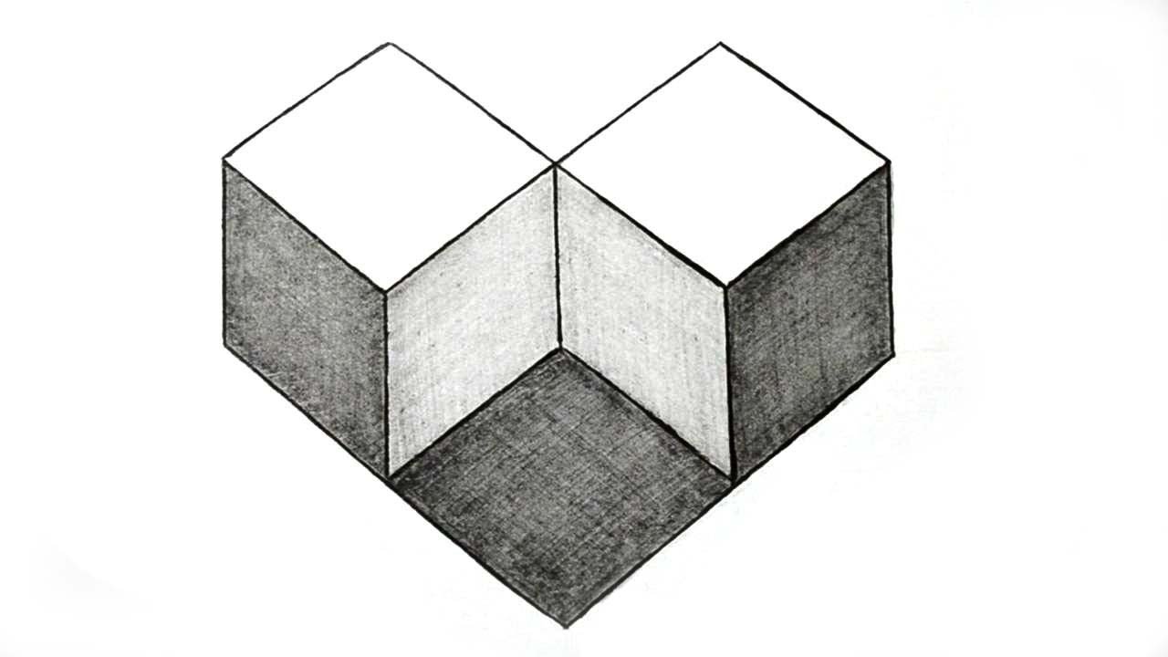 shapes 3d geometry drawing