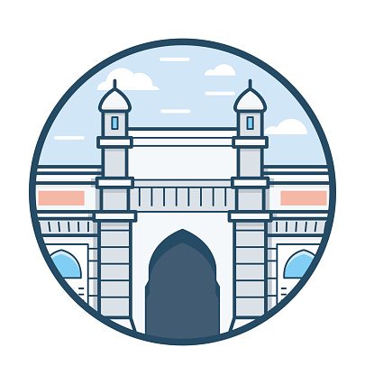 Gateway To India Clip Art, Vector Images & Illustrations