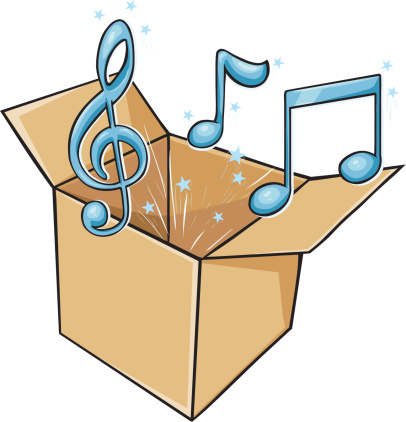 Music Box Clip Art, Vector Images & Illustrations