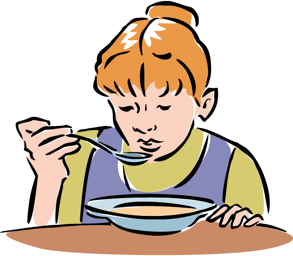 Cartoon Pictures Of People Eating
