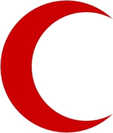 Flag Of The Red Crescent clip art Free vector in Open office ...