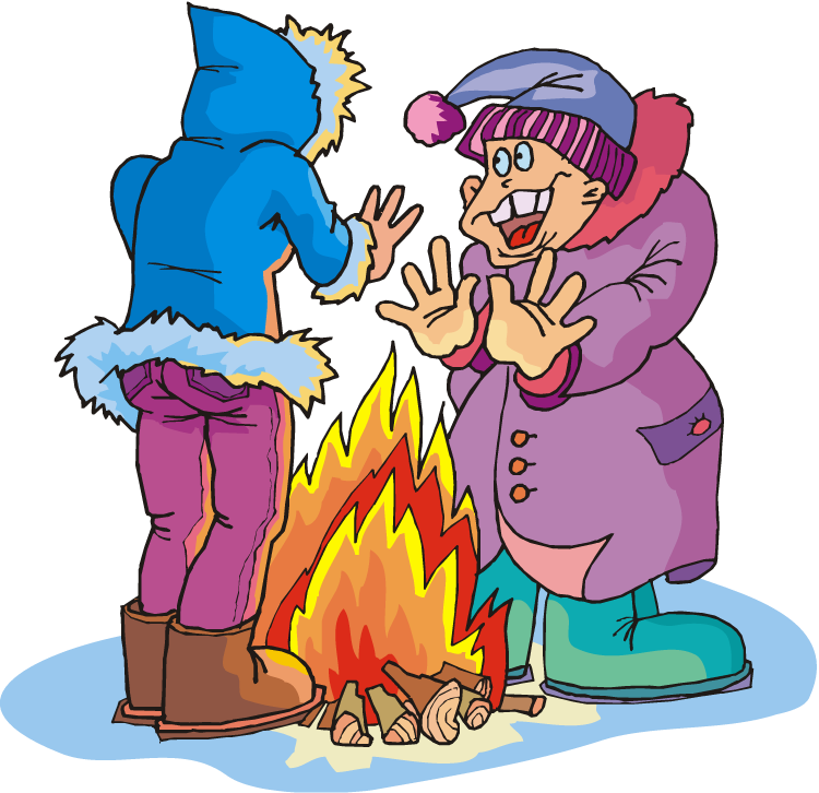 Cold Person Clipart