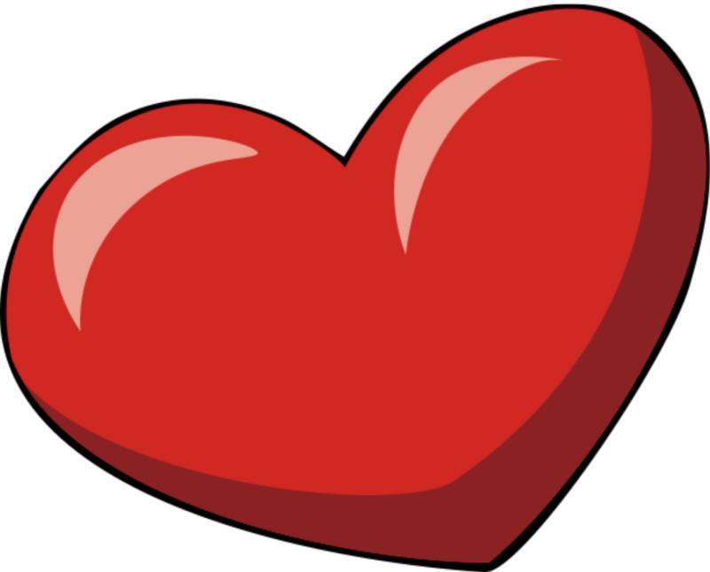 Picture Of A Red Heart - ClipArt Best