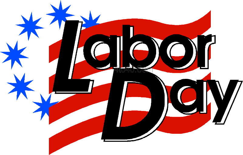 Labor Day Logo Clipart