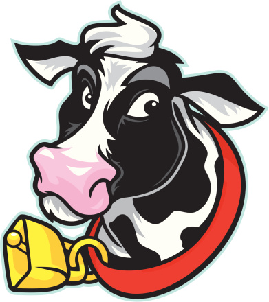 Cow Bell Clip Art, Vector Images & Illustrations
