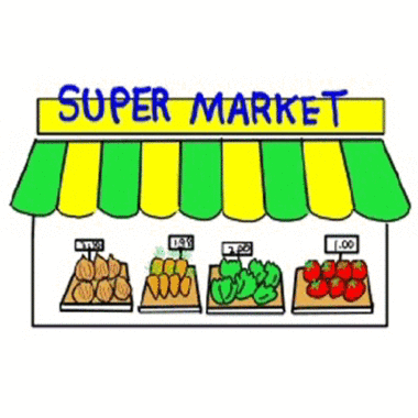 Grocery Store Clipart Black And White Panda Free Clipart - Free to ...