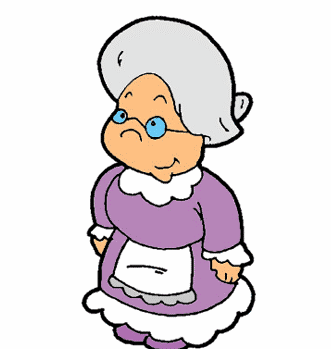 Grandma cartoon clipart