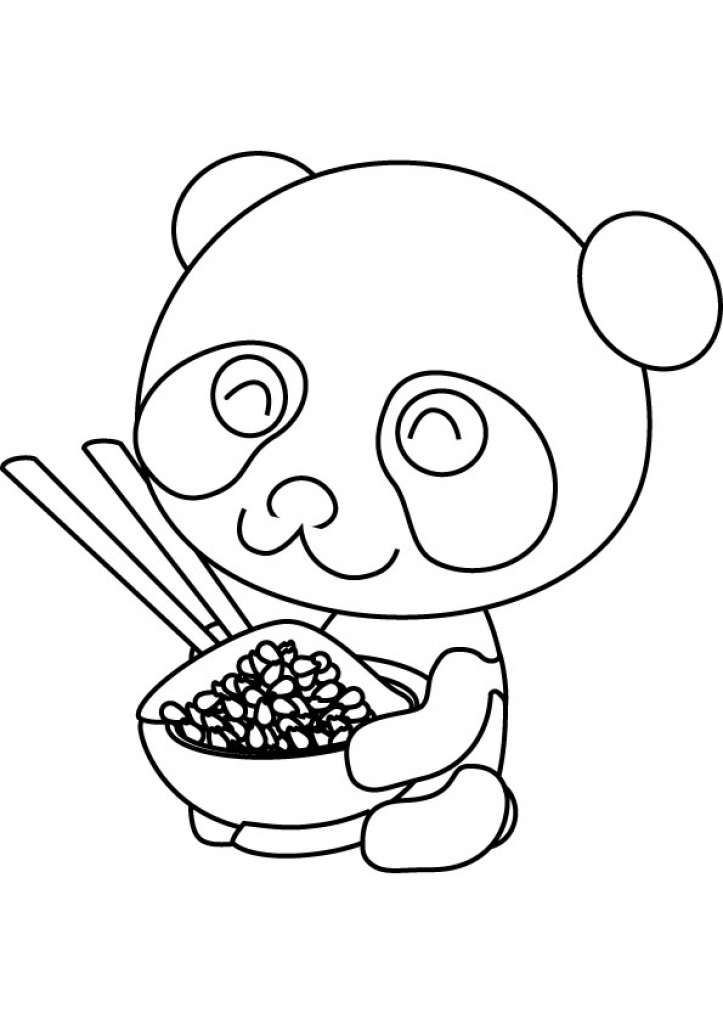 The Awesome Baby Panda Coloring Pages intended to Really encourage ...