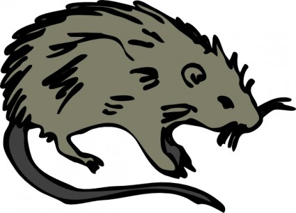 Mouse Rat Rodent clip art Vector clip art - Free vector for free ...
