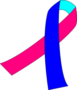 Thyroid Cancer Ribbon clip art - vector clip art online, royalty ...