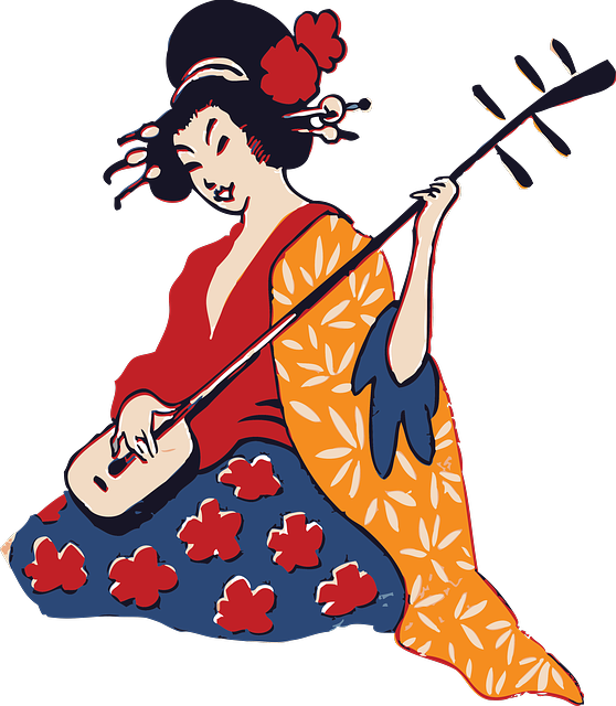 Free Geisha Clip Art