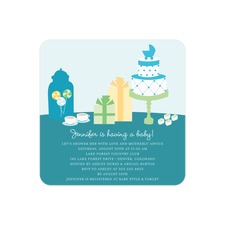 Tea party Unisex Baby Shower Invitations at Tiny Prints