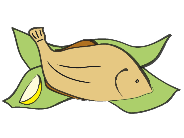 free clipart of cooked fish - photo #19