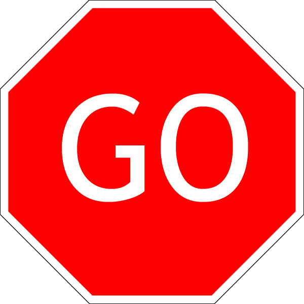 Stop at an Actual Stop Sign? Never!