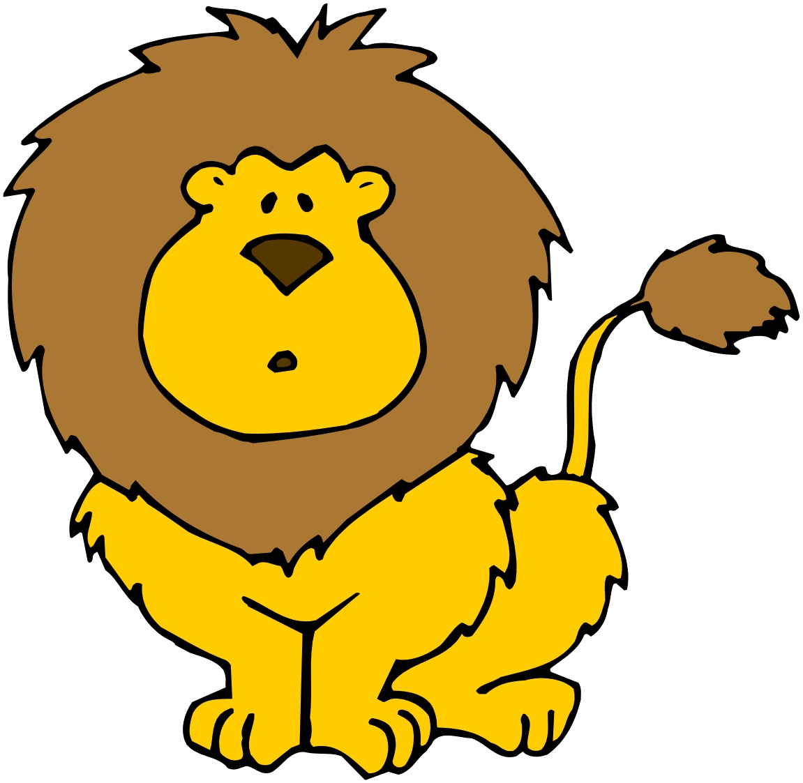 cartoon clipart of lions - photo #24