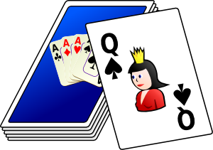 Bridge Playing Cards Clipart