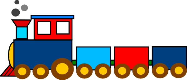 Train Animated Set Clipart
