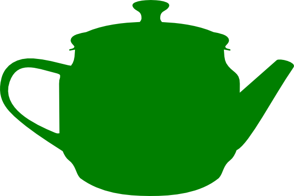 Green Teapot Clip Art - vector clip art online ...