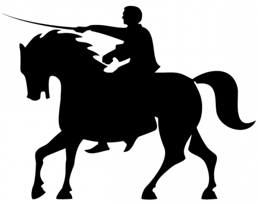 Horse and Rider Clip Art – Clipart Free Download