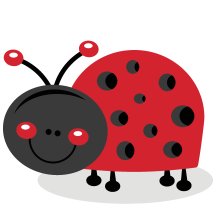 Images of cute ladybugs background clipart