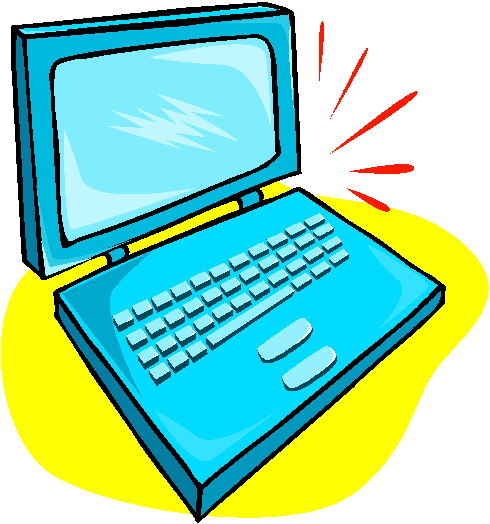 Laptop Clip Art Image - Free Clipart Images
