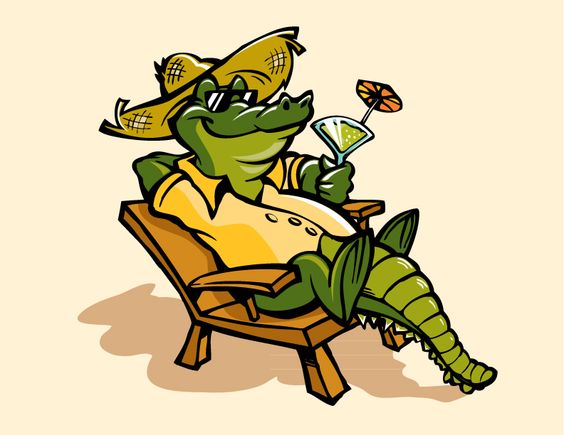 Cartoon, The o'jays and Alligators