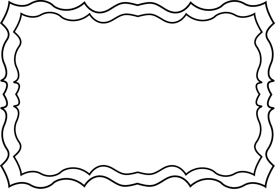Squiggle Frame Clipart