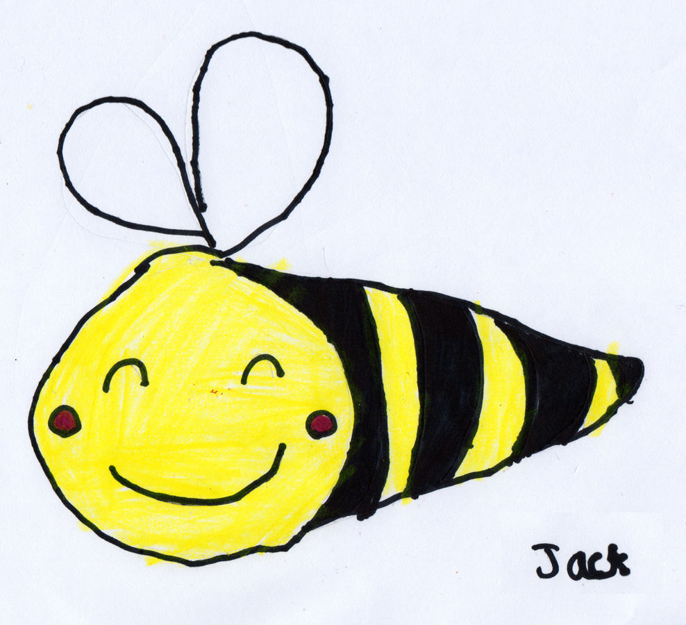 How To Draw A Bumble Bee - ClipArt Best