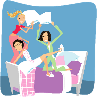 Sleepover Party Clipart