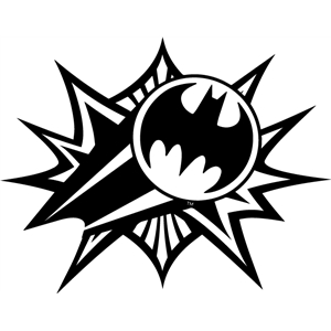 Silhouette Design Store - View Design #32037: batman logo