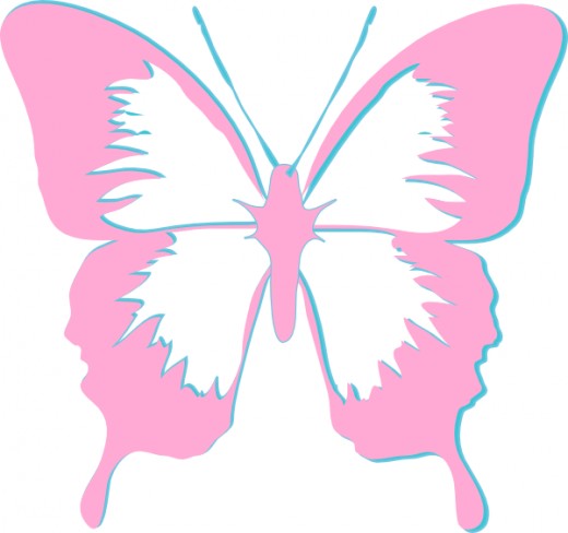 Pink Butterfly Clipart | Free Download Clip Art | Free Clip Art ...