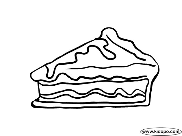 Delicious Pie Coloring Pages – Barriee