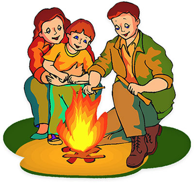 Camping trip clip art camping clipart outdoor troop tent ...