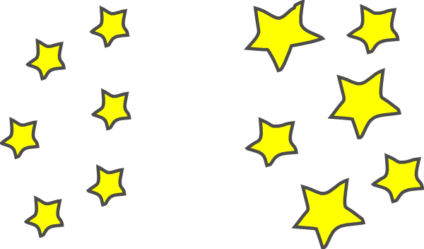 Cartoon Stars Clipart