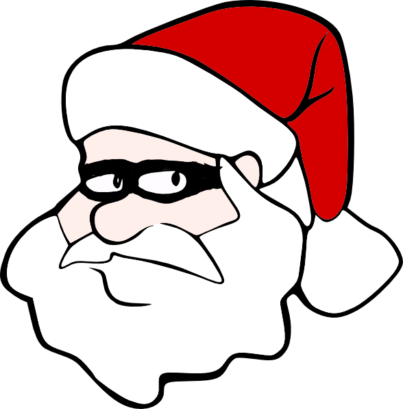 Secret Santa Clipart