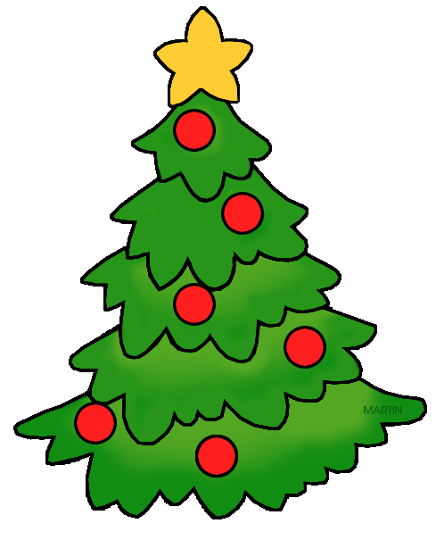 Clip Art Christmas Tree - Tumundografico